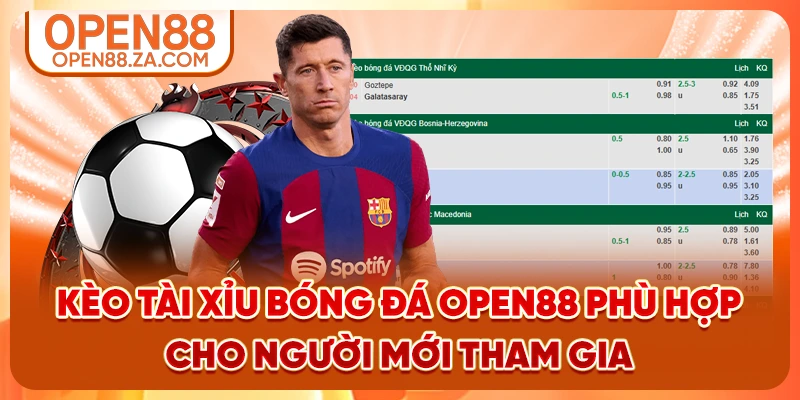 Kèo tài xỉu bóng đá OPEN88 phù hợp cho người mới tham gia Kèo tài xỉu bóng đá OPEN88 phù hợp cho người mới tham gia