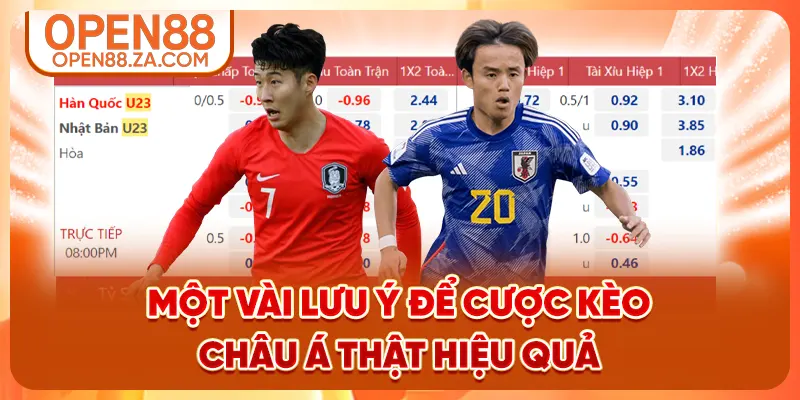 Một vài lưu ý để cược kèo châu Á thật hiệu quả